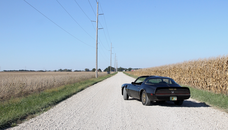I’m quite pleased that I found a 1978 Indiana license plate for the car.